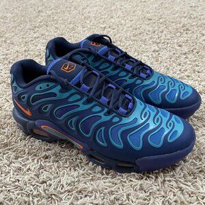 Nike Men's Air Max Plus Drift Running Shoes Midnight Navy FD4290-400, Size 9